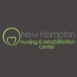 Nursing Home & Rehab - ® Lightweight French Terry 1/4 Zip Pullover - Grey/Green Design