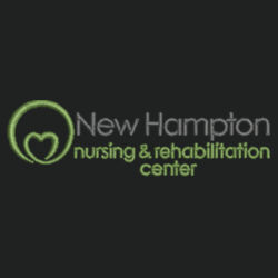 Nursing Home & Rehab - 1/4 Zip Sweatshirt - Grey/Green Design