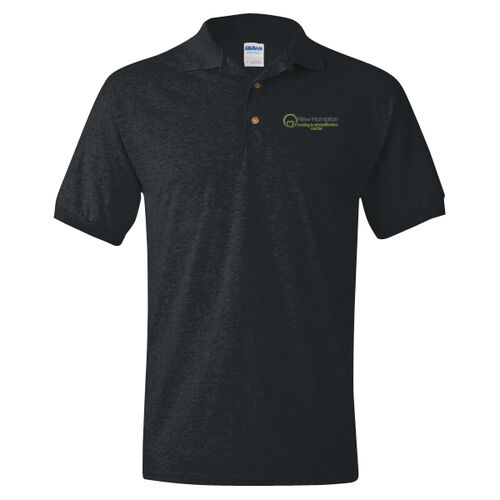 Nursing Home & Rehab - DryBlend® Jersey Sport Shirt - Grey/Green Thumbnail