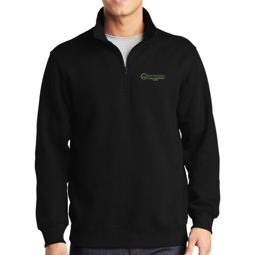 Nursing Home & Rehab - 1/4 Zip Sweatshirt - Grey/Green Thumbnail